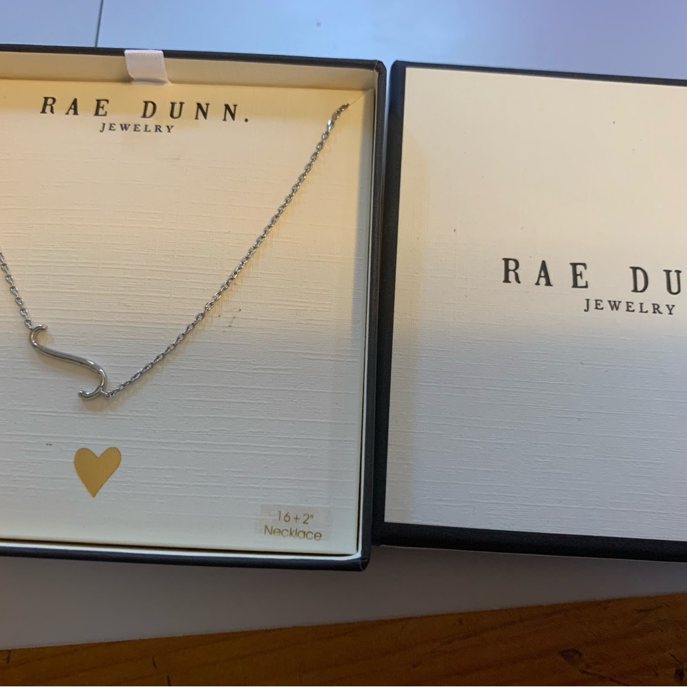 RAE DUNN “S” initial necklace - Picture 2 of 4